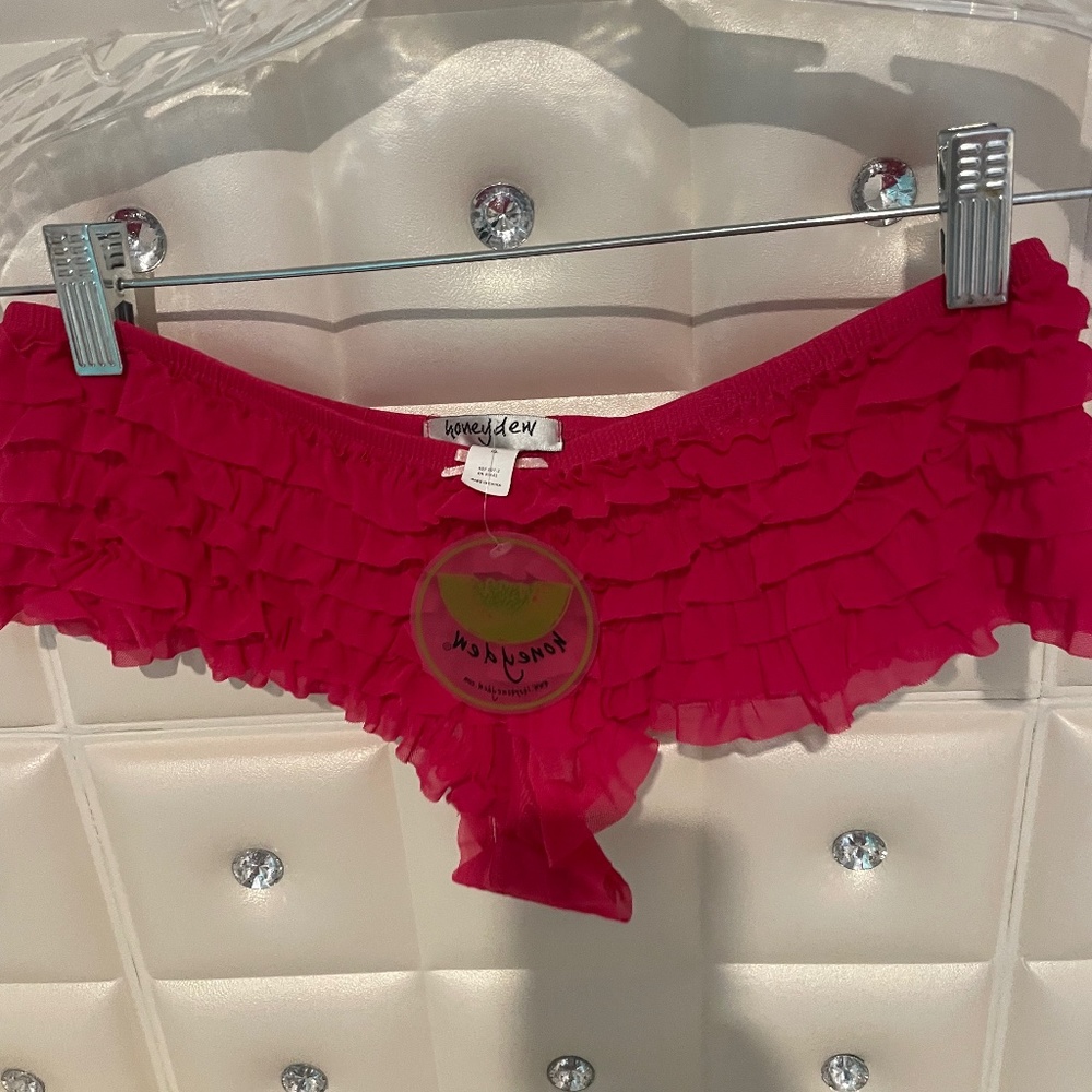Honeydew xl ruffled panty NWT
